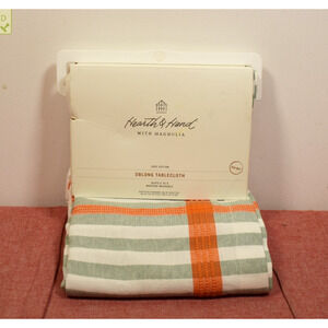 Hearth & Hand with Magnolia 60"x84" Multi Plaid Woven Tablecloth*